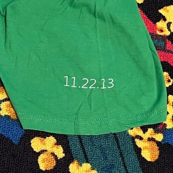 ’13 Introducing XBOX One Official Launch Promo Green Tee Shirt / Size L - Picture 5 of 5